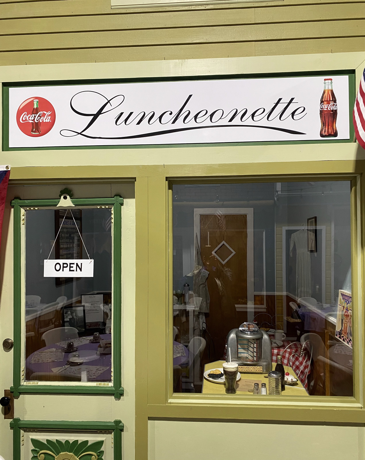 The Luncheonette soda shop