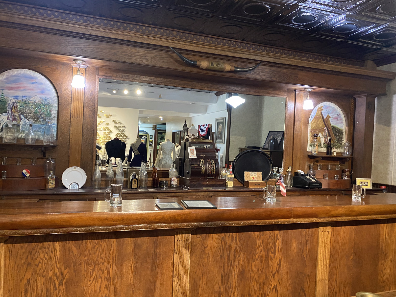 The Sam Douglas Saloon bar