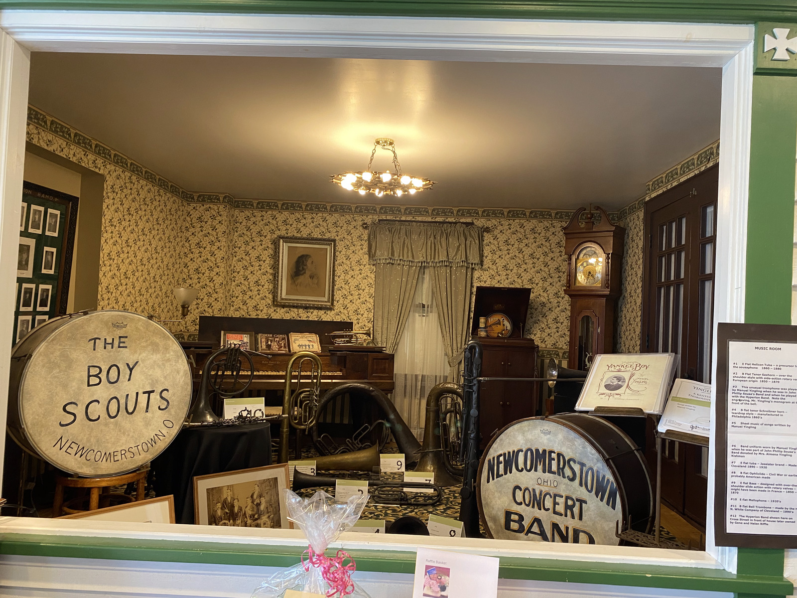 The Music Room with the Newcomerstown Concert Band