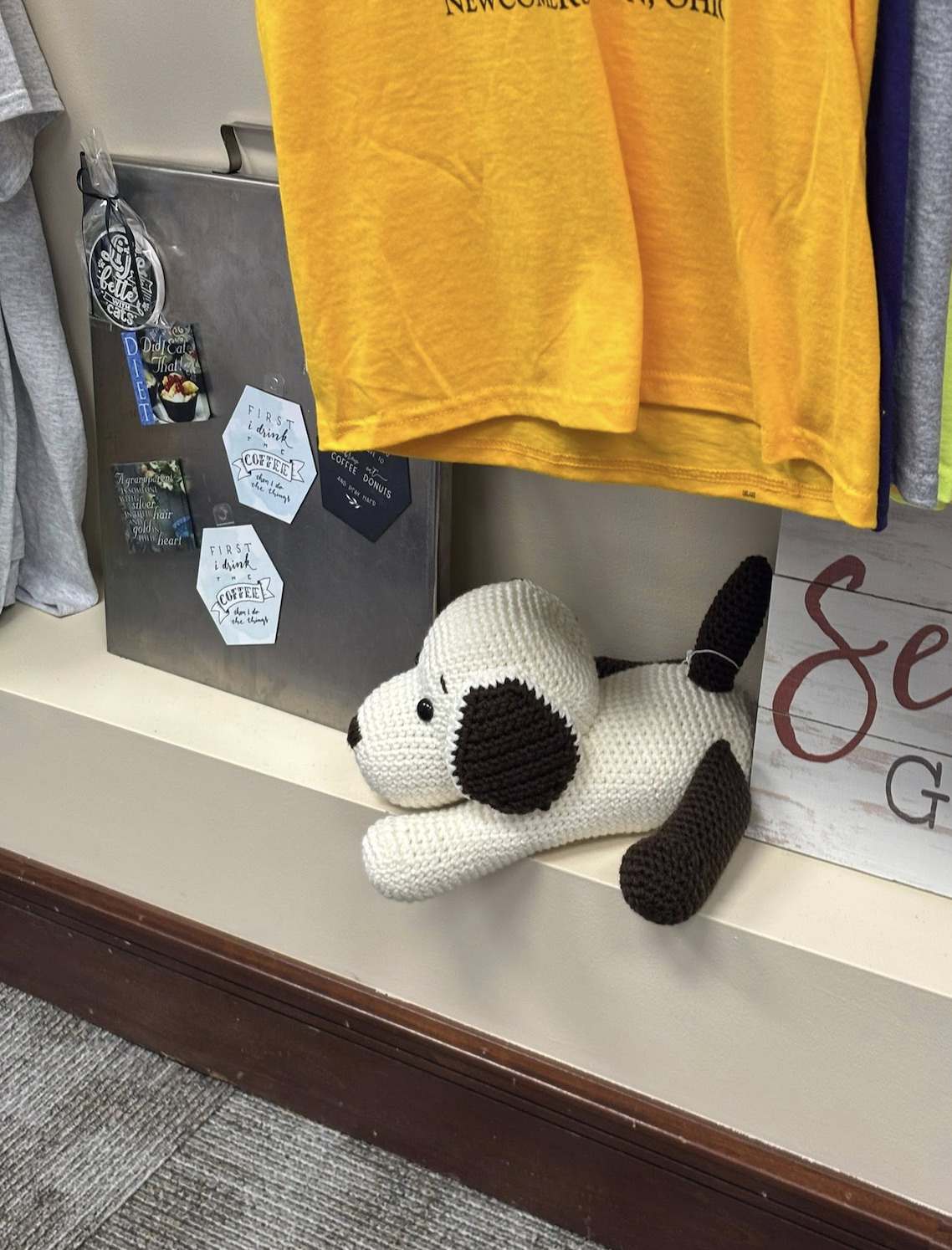 Handmade items in the museum gift shop
